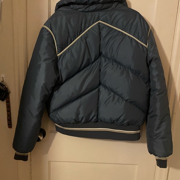 Vintage 80s Levi down filled coat jacket Men’s XL - Picture 5 of 11